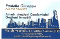 Lo Studio Amministrazioni Condominiali GIUSEPPE PAOLELLA lo trovi a Cassino e nelle citt CASSINO - ROMA - FROSINONE - LATINA - E RELATIVE PROVINCE