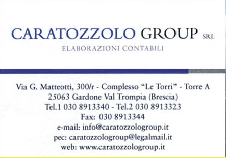 Lo Studio Amministrazioni Condominiali Studio Commercialista Caratozzolo lo trovi a Gardone Val Trompia e nelle citt Gardone Val Trompia - Brescia